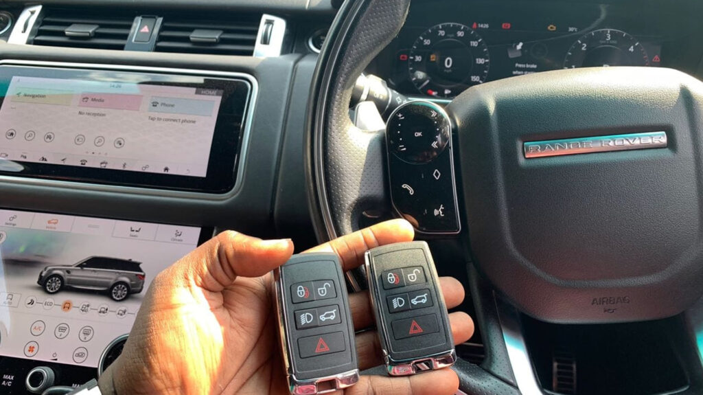 Range Rover Sport 2020 Lost key succesfuly done